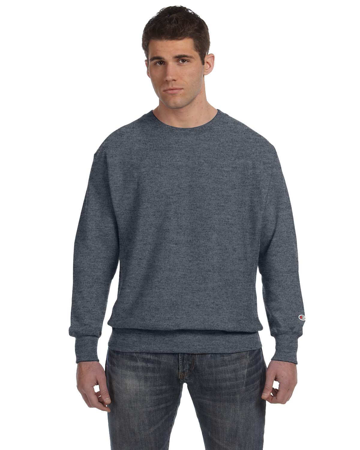 champion men's crew neck sweatshirt