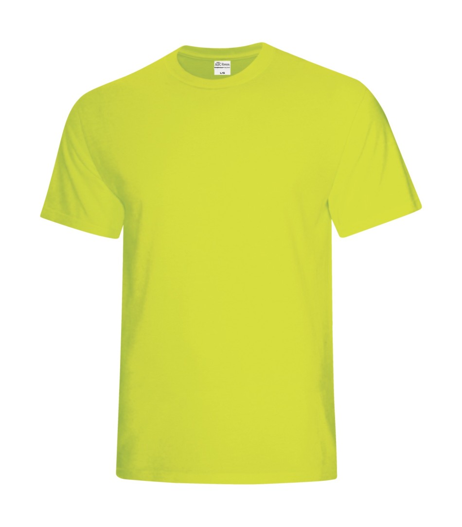 ATC™ Everyday Cotton Blend Tee - Safety Green