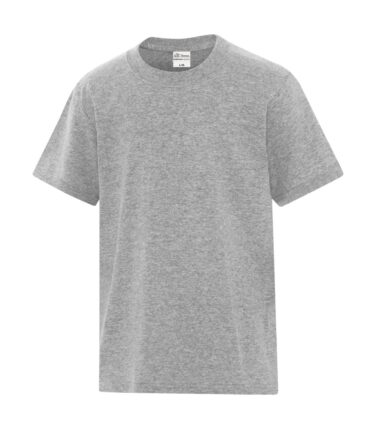 ATC™ Everyday Cotton Blend Youth Tee - Athletic Heather