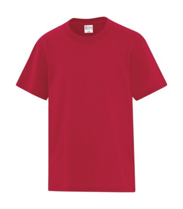 ATC™ Everyday Cotton Blend Youth Tee - Red