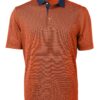 Cutter & Buck Virtue Eco Pique Micro Stripe Recycled Mens Polo