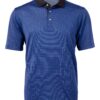 Cutter & Buck Virtue Eco Pique Micro Stripe Recycled Mens Polo