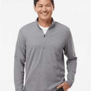 Adidas 3-Stripes Quarter-Zip Sweater