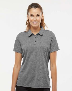 Adidas Women's Heathered Polo - Image 2