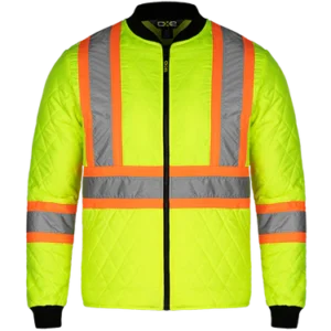 Canada Sportswear Men's Hi-vis Quilted Freezer Jacket
