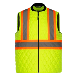 Canada Sportswear Men's Hi-vis Quilted Vest