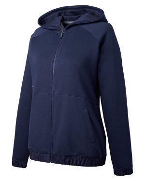 Under Armour Ladies' Hustle Full-zip Hooded Sweatshirt - Image 2