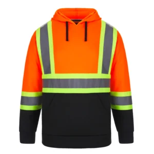 Canada Sportswear Men's Hi-vis Polyester Pullover Hoodie