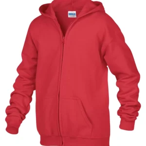 Gildan® Heavy Blend™ Full Zip Hooded Youth Sweatshirt