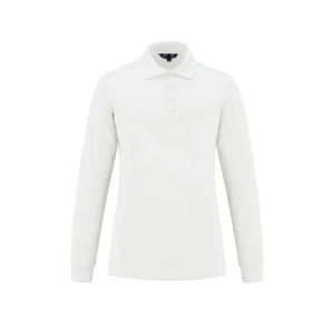 Canada Sportswear Ladies Long Sleeve Pique Mesh Polo
