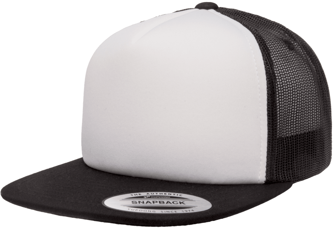 Yupoong Classics® Foam Trucker Cap – White Front