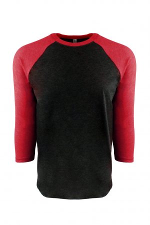 Next Level Unisex Tri-Blend ¾ Raglan - Image 2