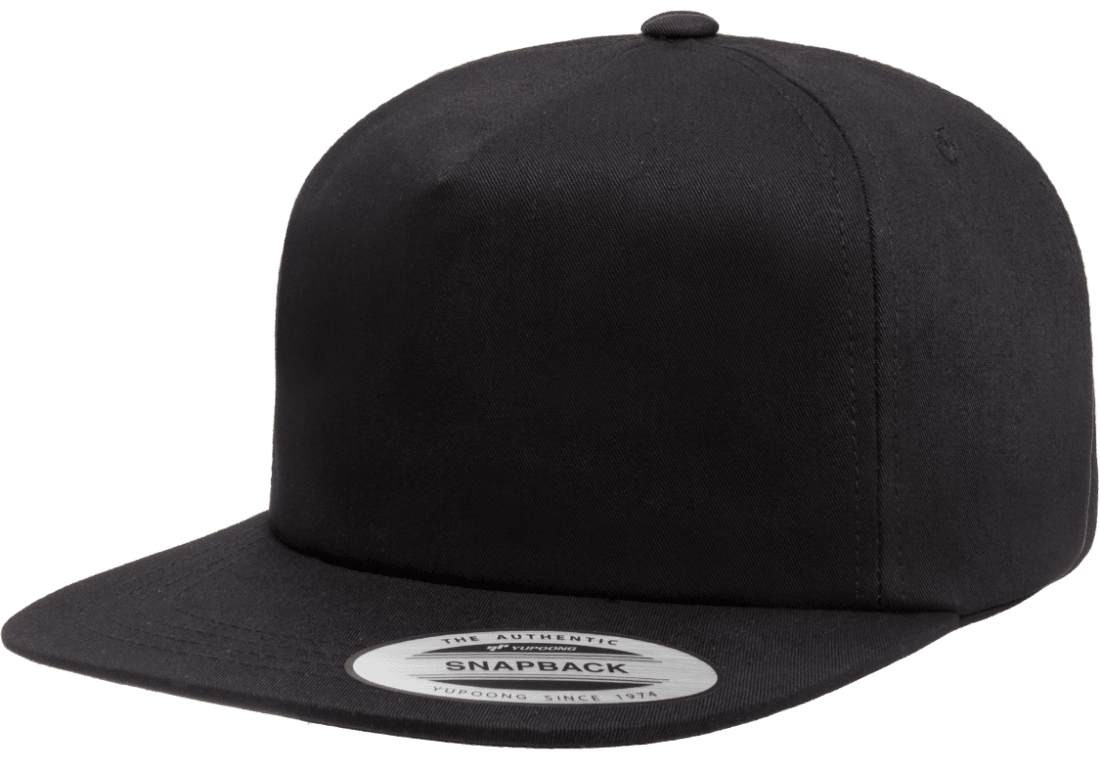 Yupoong Classics® Unstructured 5- Panel Snapback Cap