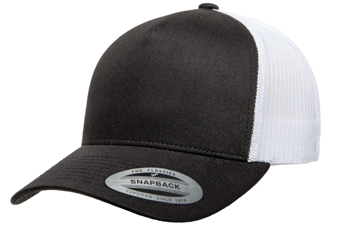 Yupoong Classics® 5-panel Retro Trucker Cap – 2-tone