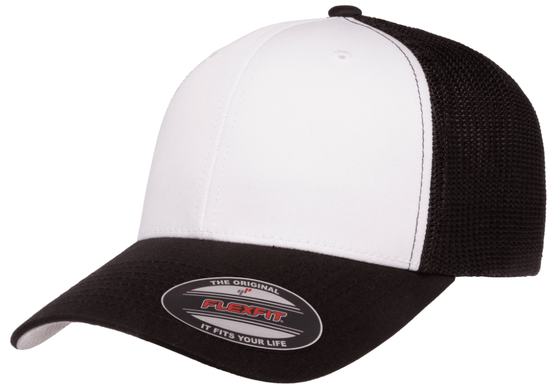 Flexfit® Trucker Mesh Cap – White Front Panels
