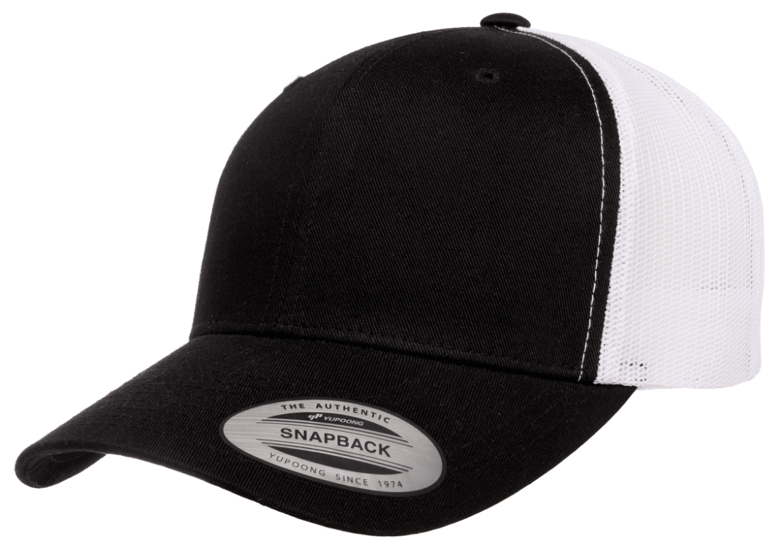 Yupoong Classics® Recycled Mesh Retro Trucker Cap 2-tone