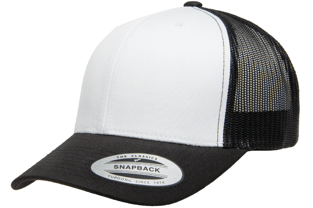 Yupoong Classics® Retro Trucker Cap With White Front Panel
