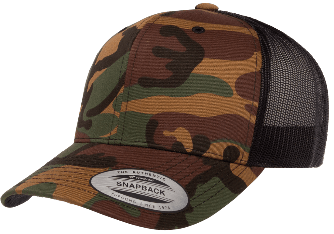 Yupoong Classics® Retro Trucker Camo Cap