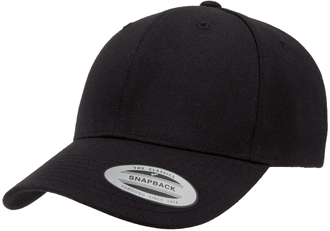 Yupoong Classics® Premium Curved Visor Snapback Cap