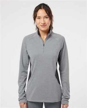 Adidas Women's Lightweight Quarter-Zip Pullover - Image 6