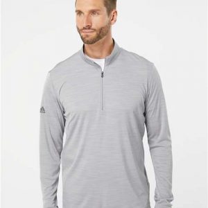 Adidas Lightweight Mélange Quarter-Zip Pullover