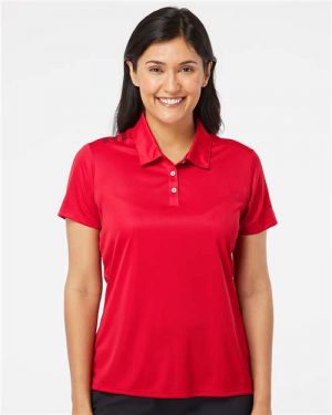 Adidas Women's 3-Stripes Shoulder Polo - Image 5