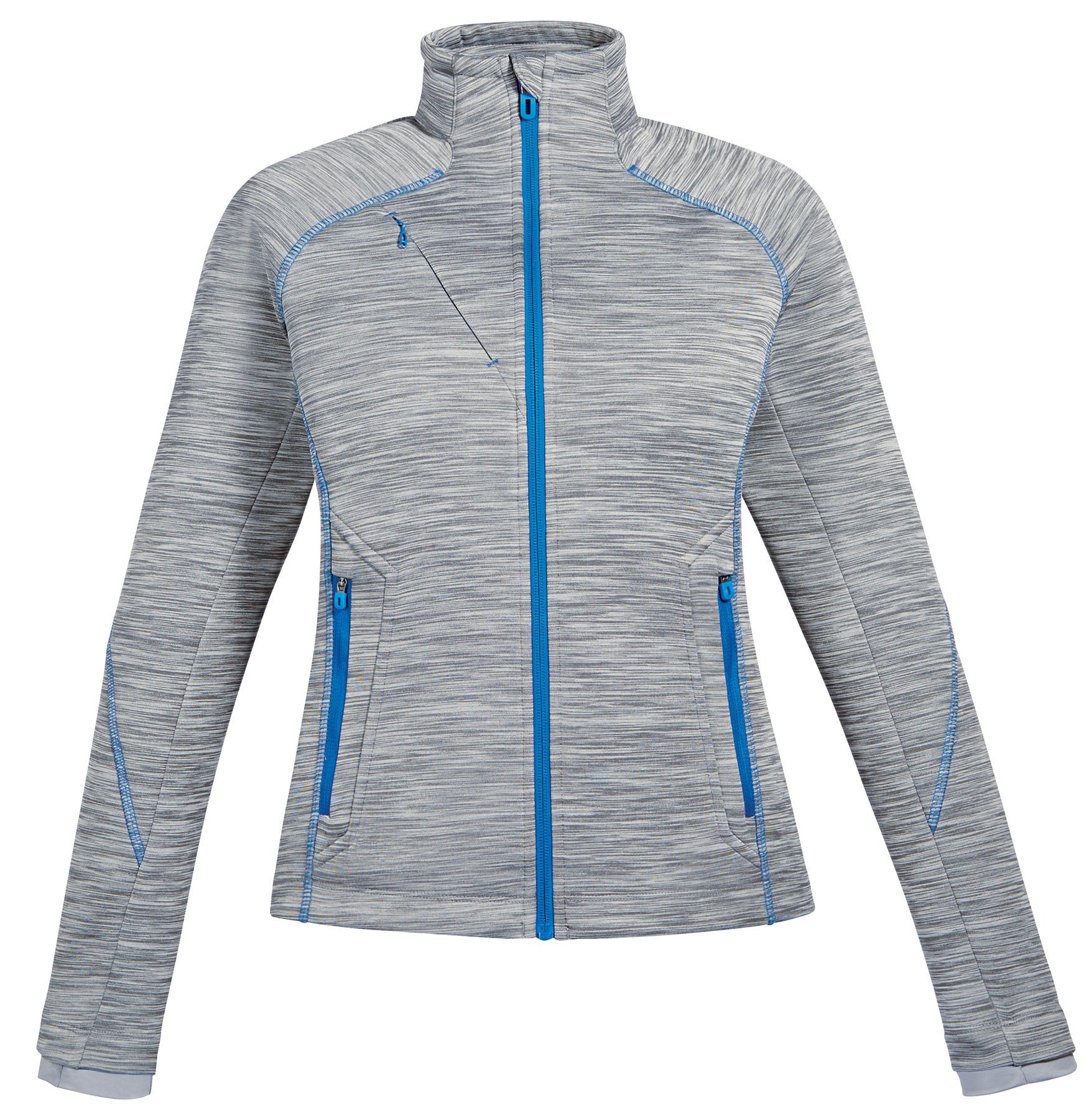 The North End Ladies' Flux Melange Bonded Fleece Jacket