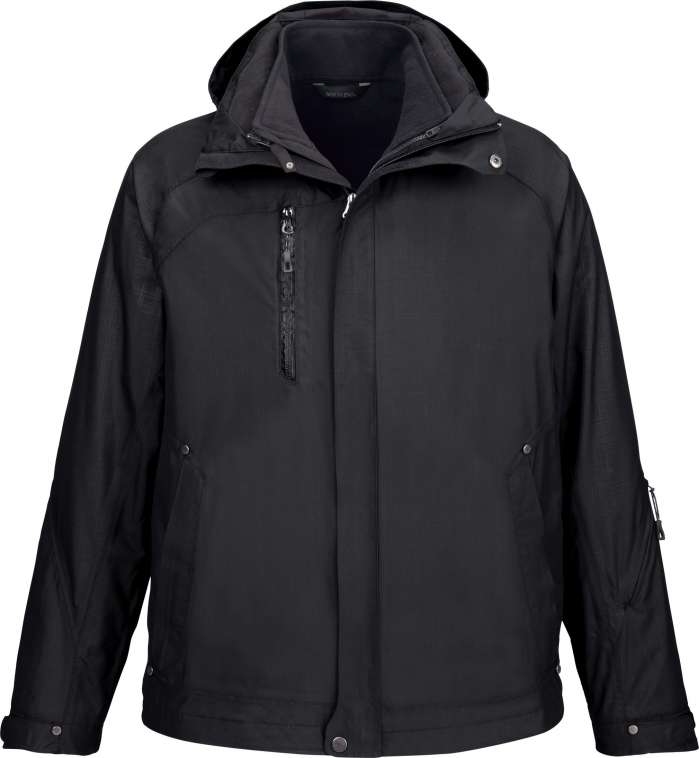 The North End Men's Caprice 3-In-1 Jacket With Soft Shell Liner