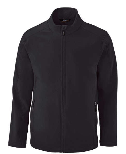 Cruise Core365 Men's Tall 2-Layer Fleece Bonded Soft Shell Jacket