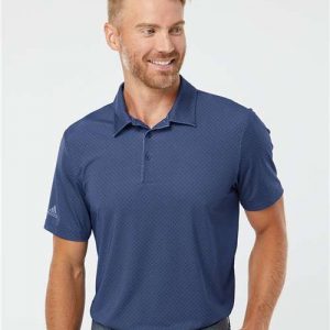 Adidas Diamond Dot Print Polo