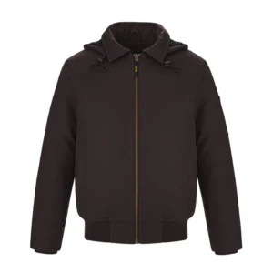 Canada Sportswear Men's Cotton Canvas Bomber Jacket With Sherpa Lining - Image 3