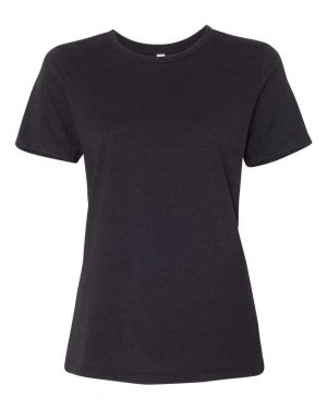 Bella + Canvas Women’s Relaxed Fit Heather CVC Tee - Image 3