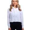 Next Level Ladies' Cropped Pullover Hooded Sweatshirt