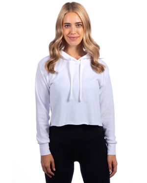 Next Level Ladies' Cropped Pullover Hooded Sweatshirt