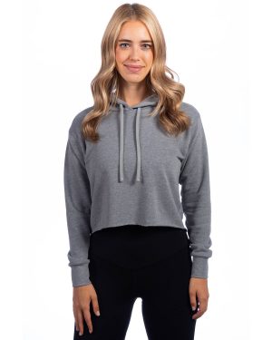 Next Level Ladies' Cropped Pullover Hooded Sweatshirt - Image 8