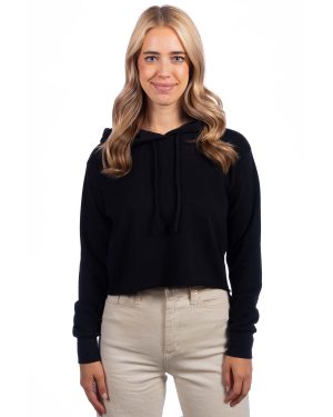 Next Level Ladies' Cropped Pullover Hooded Sweatshirt - Image 7