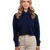 Next Level Ladies' Cropped Pullover Hooded Sweatshirt - Image 6