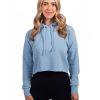 Next Level Ladies' Cropped Pullover Hooded Sweatshirt - Image 3