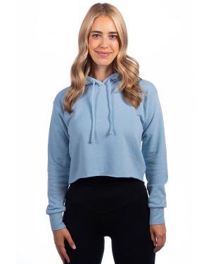 Next Level Ladies' Cropped Pullover Hooded Sweatshirt - Image 3