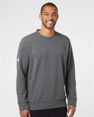 Adidas Fleece Crewneck Sweatshirt - Image 6