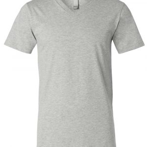 Bella + Canvas Heather CVC V-Neck Tee
