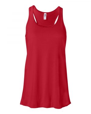 Bella + Canvas Women's Flowy Racerback Tank - Image 4