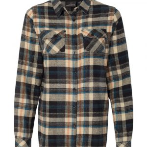 Burnside Women's Yarn-Dyed Long Sleeve Flannel Shirt