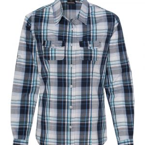 Burnside Women's Long Sleeve Plaid Shirt