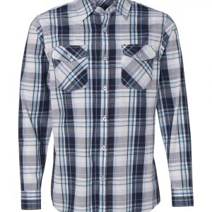 Burnside Long Sleeve Plaid Shirt