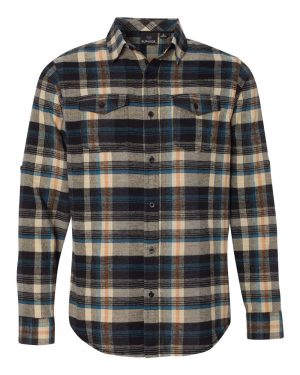 Burnside Yarn-Dyed Long Sleeve Flannel Shirt - Image 3