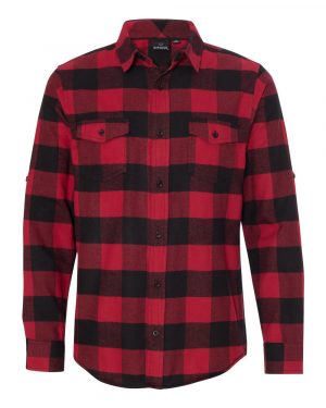 Burnside Yarn-Dyed Long Sleeve Flannel Shirt - Image 2