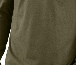 Carhartt Force Relaxed Fit Midweight Long-Sleeve 1/4 Zip Pocket T-Shirt - Image 6