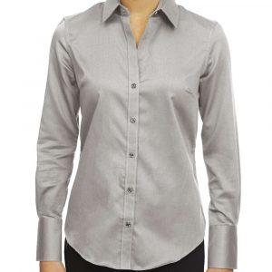 Calvin Klein Women's Non-Iron Dobby Shirt