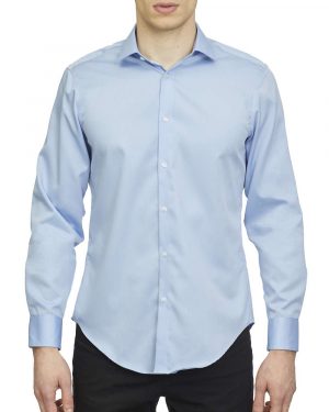 Calvin Klein Non-Iron Pincord Slim-Fit Shirt